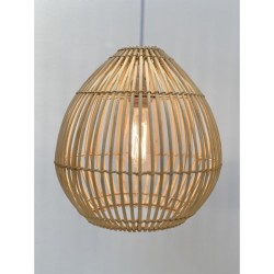 Suspension bambou goutte
