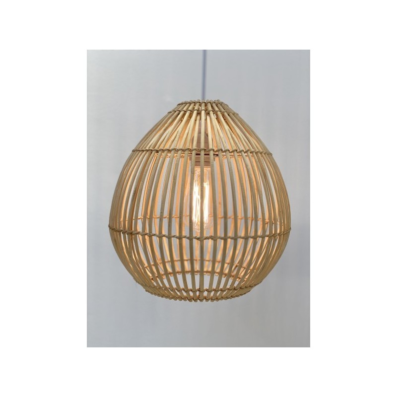 Suspension bambou goutte
