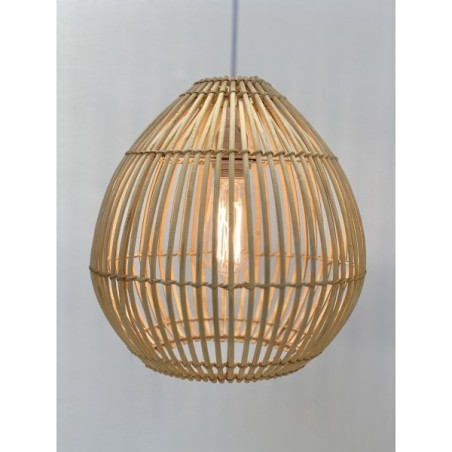 Suspension bambou goutte