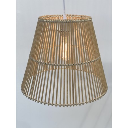 Suspension bambou conique