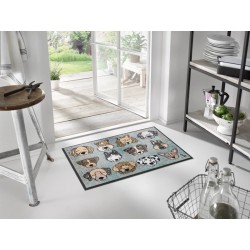 Tapis motifs chiens