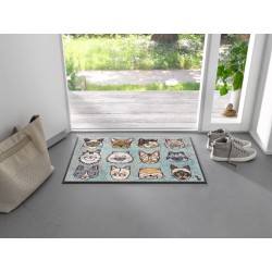 Tapis motifs chats